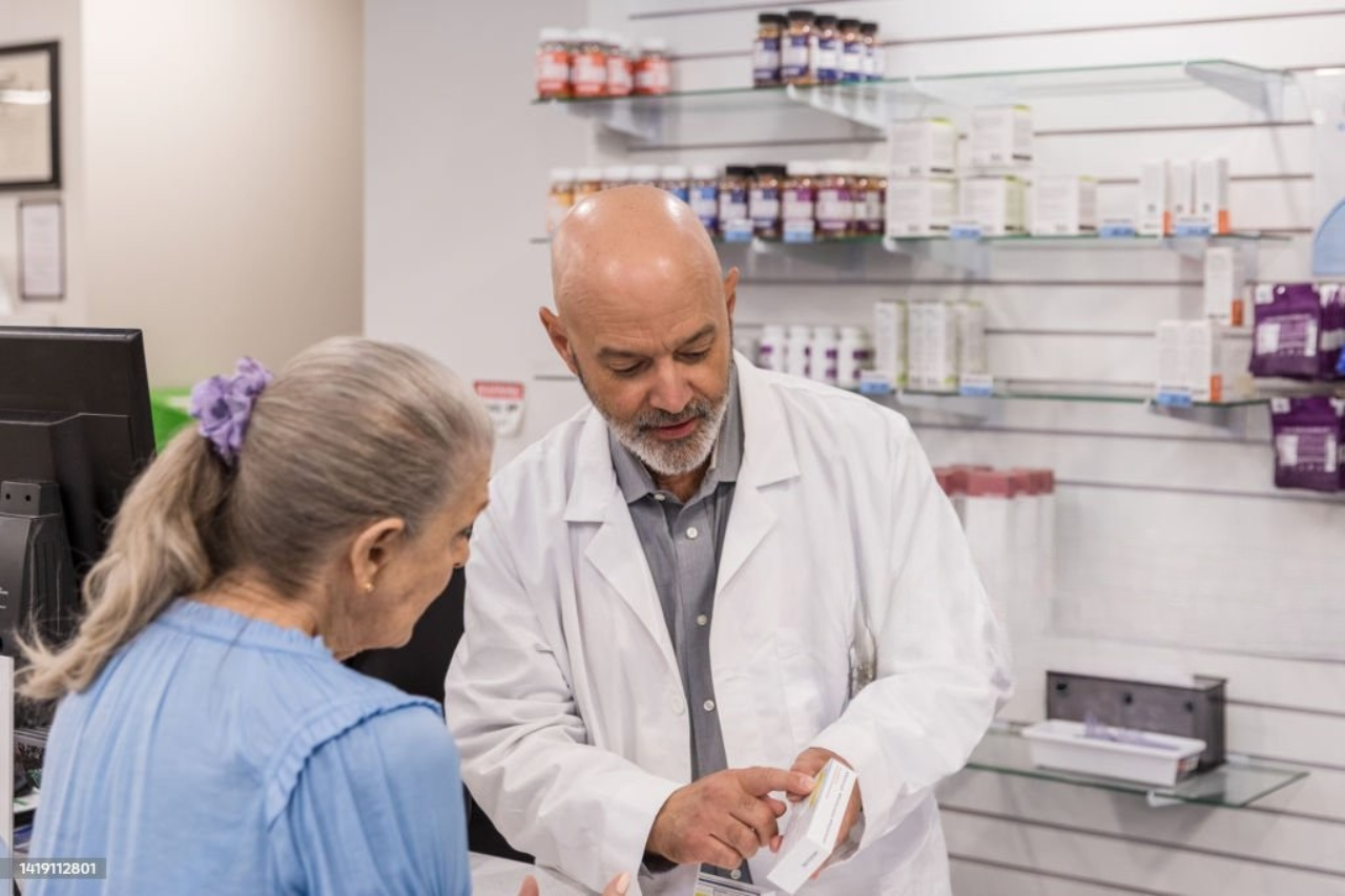 Comptoir de pharmacie